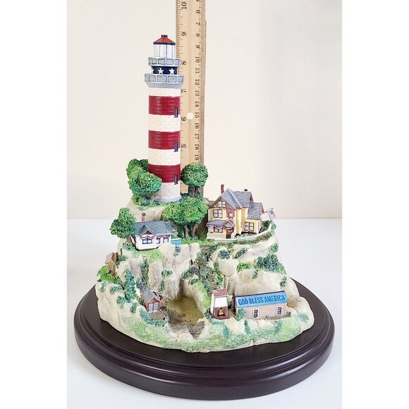 Lenox Light At Independence Point Lighthouse Porcelain Sculpture Figure w/ Box - Picture 11 of 16